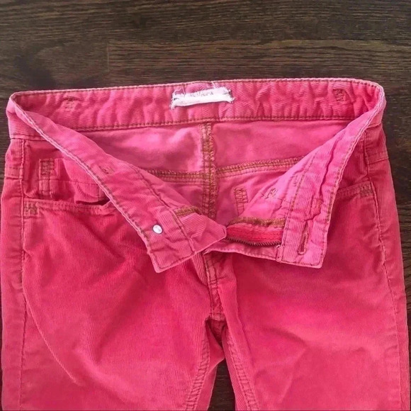 Free People Hot Pink Corduroy Stretch Skinny Pants - Picture 11 of 16